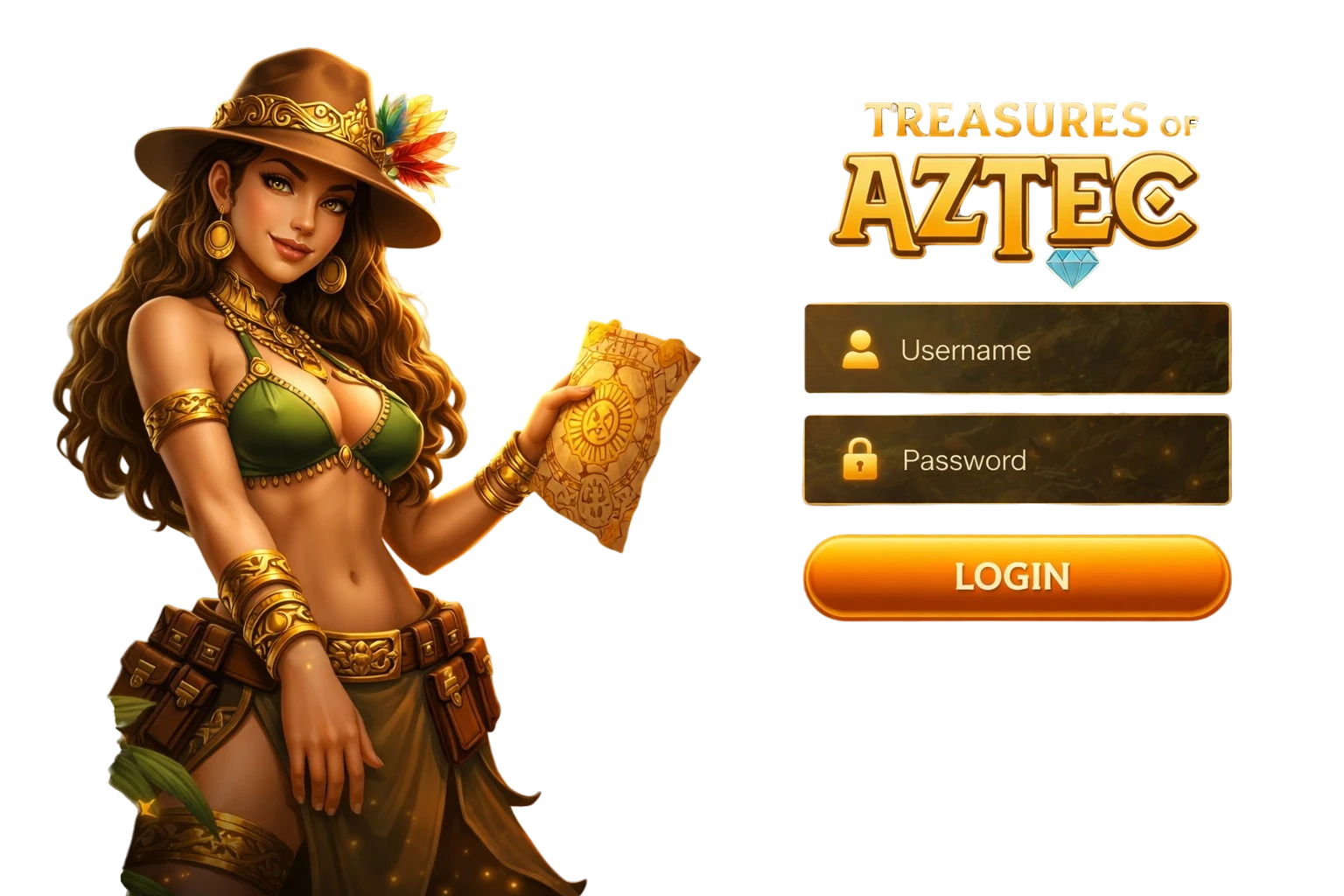 เข้าสู่ระบบ Treasures of Aztec พร้อมนักสำรวจและธีมแอซเท็ก