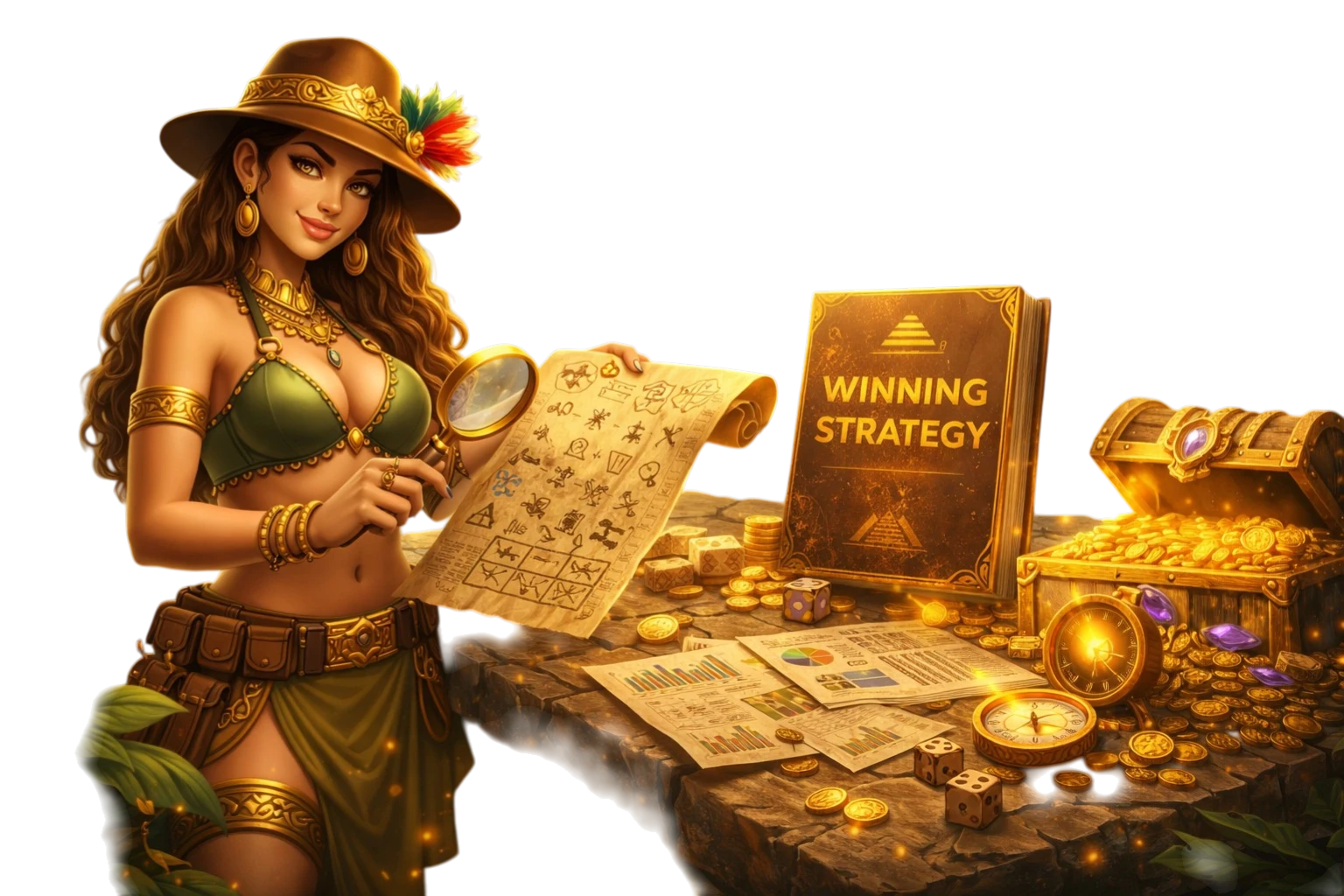 กลยุทธ์การเล่น Treasures of Aztec พร้อมนักสำรวจและสมบัติ
